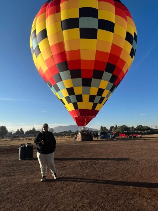 vuelo en globo teotihuacán desde cdmx